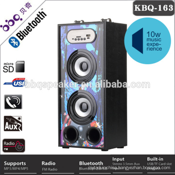 Compatible bluetooth 2.0 / 3.0 karaoke function usb speaker